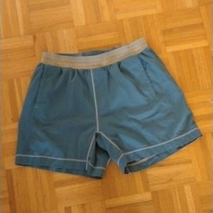 Lululemon men's blue shorts